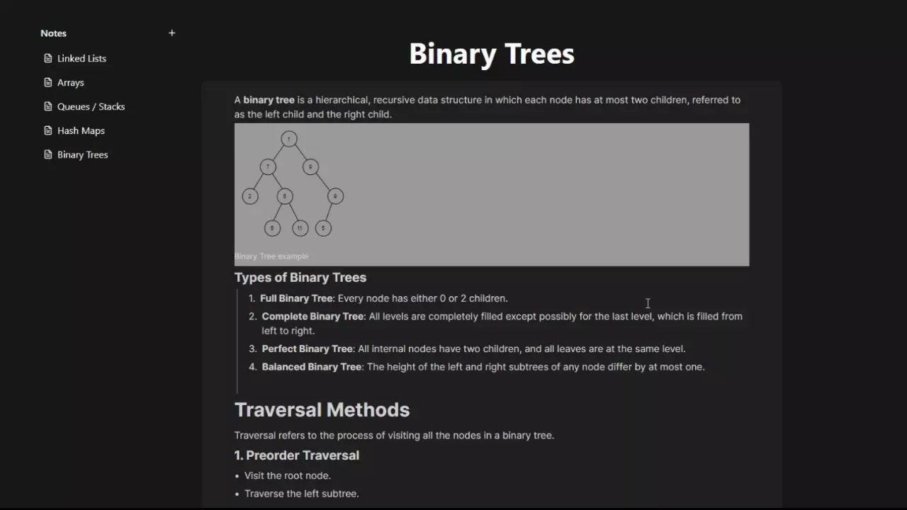 Block Based Notes showcase